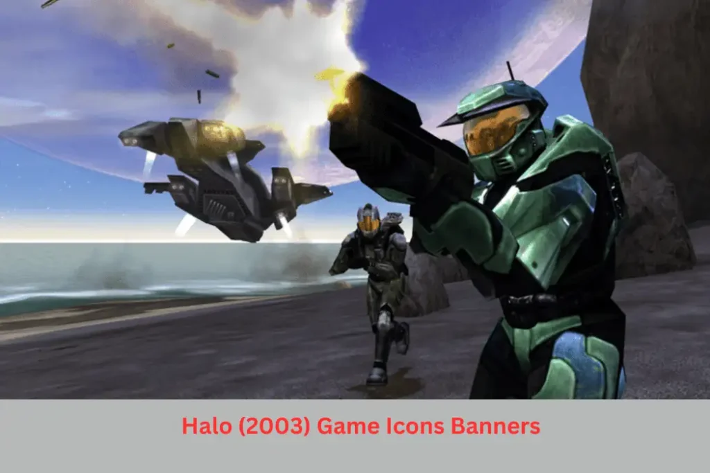 Halo (2003) Game Icons Banners